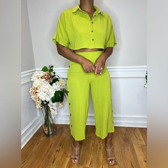 NWT lightweight pants coord set - Picture 4 of 8